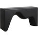 Montanus 62 X 32.5 inch Black Outdoor Console Table